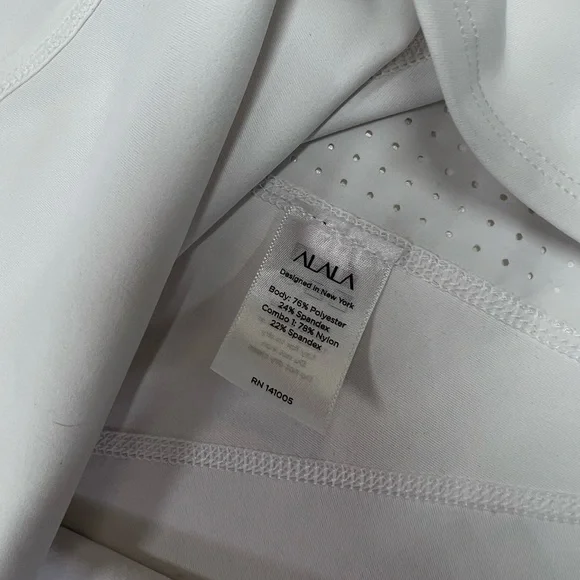 ALALA Serena Dress in White Tennis Dress REVOLVE Size Large NEW - Picture 7 of 16